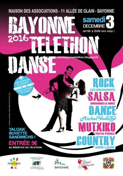 Bayonne Téléthon Danse 2016